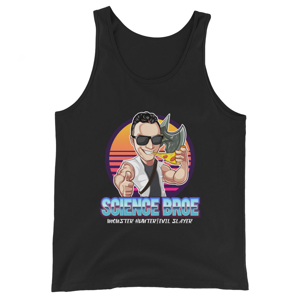 Science Broe Pizza Unisex Tank Top