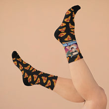 Load image into Gallery viewer, Science Broe Pizza Socks
